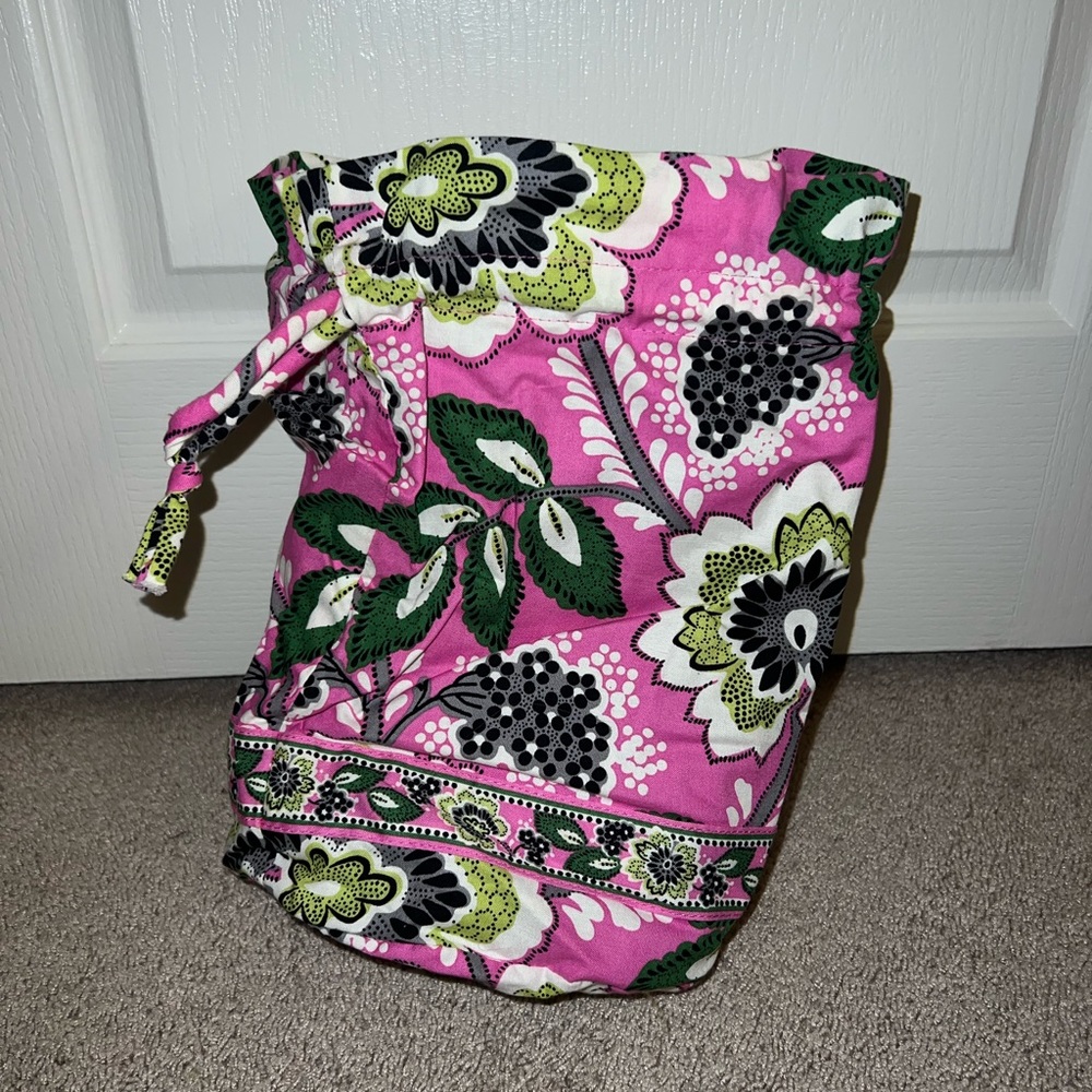 Vera Bradley Lined Ditty Bag - Priscilla Pink